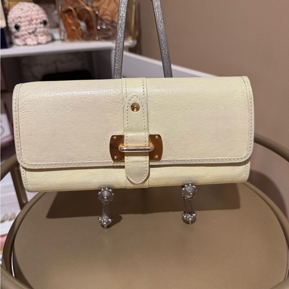 Louis Vuitton Handbags - Louis Vuitton Favori Suhali Leather Wallet Portefeuille Le Fabuleux Cream